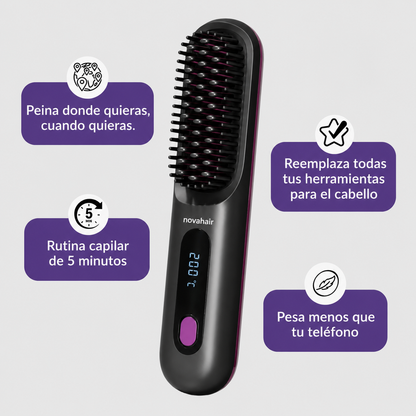 Cabello liso y peinado en menos de 5 minutos